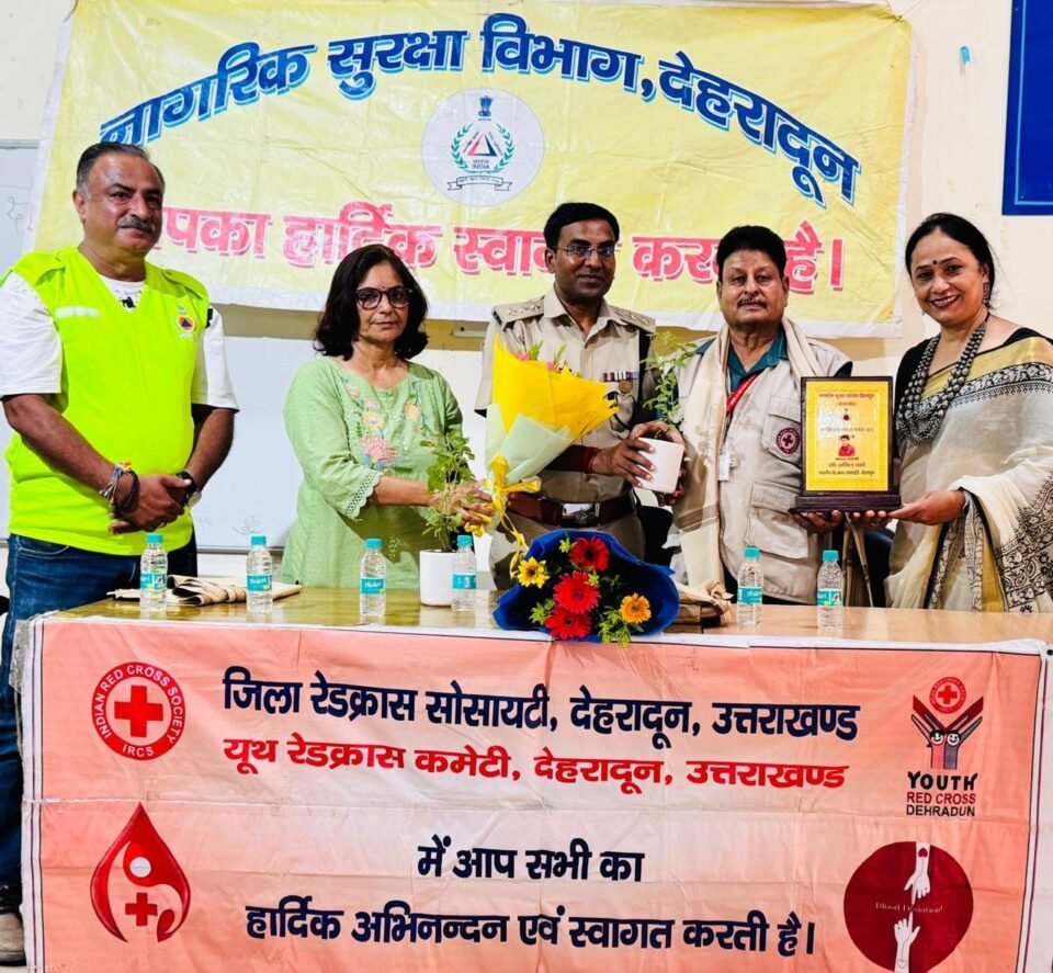 Blood Donor Shiromani Dr. Anil Verma honoured with Certificate of Appreciation and Civil Defence Blood Donor Award-2025