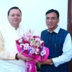 CM Dhami met Union Minister of Youth Affairs and Sports Dr. Mansukh Mandaviya in New Delhi