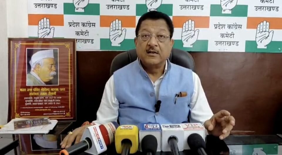Postponing the Gairsain session midway is proof of the government's incompetence Dhasmana