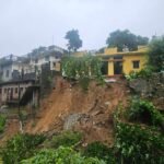 Residential buildings in danger due to collapse of bridge in Doon Vihar