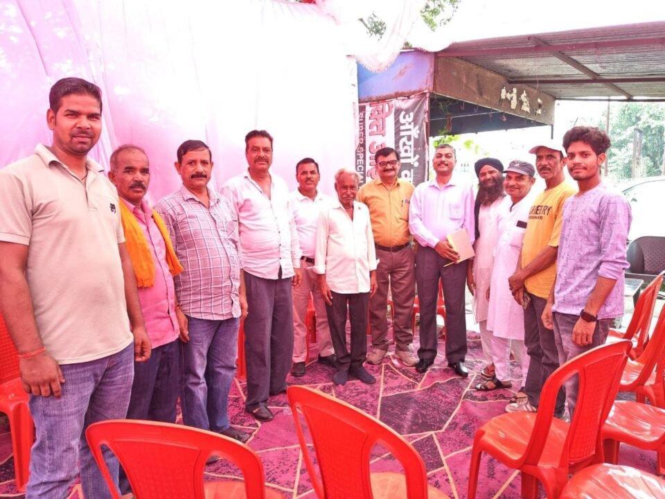 The meeting of Lok Janshakti Party (Ram Vilas) was held in Jaspur and Gadarpur.