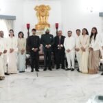 Trainee judicial officers made a courtesy visit to the Governor