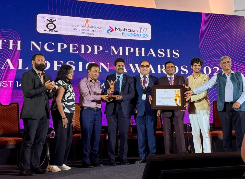 Union Bank of India receives the 16th NCPEDP-Mphasis Universal Design Award 2025 for Inclusive Innovation in Digital Accessibility