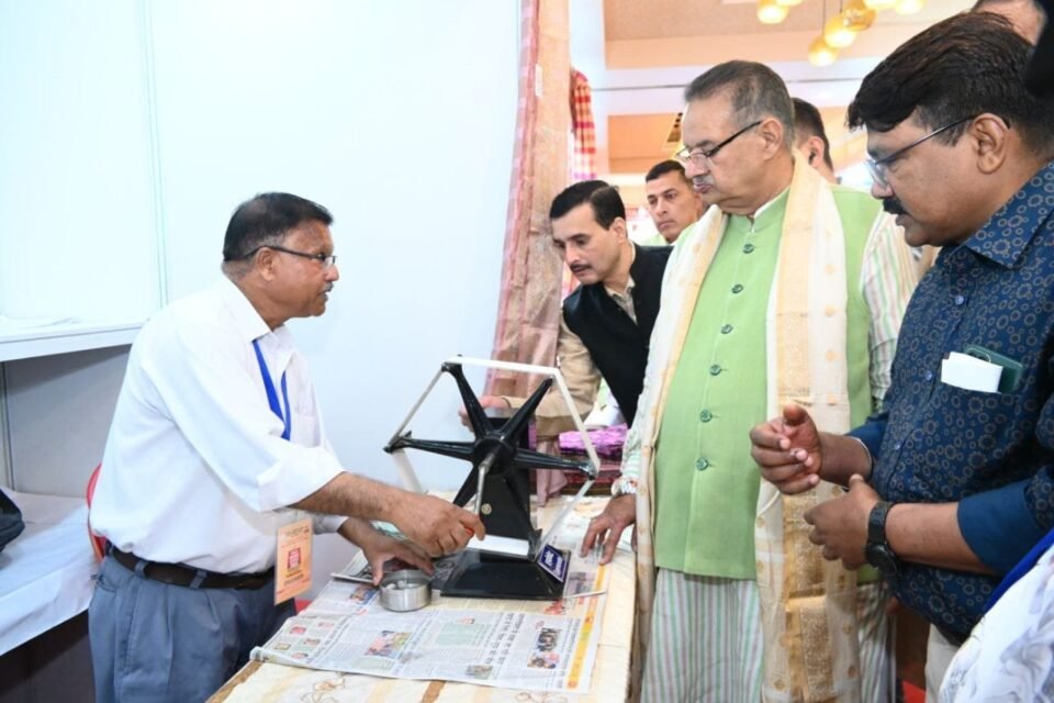 Agriculture Minister Ganesh Joshi inaugurated Silk Expo 2025 in Dehradun.