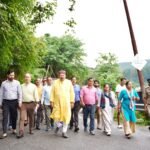 Maharaj conducted on-site inspection of disaster-affected works