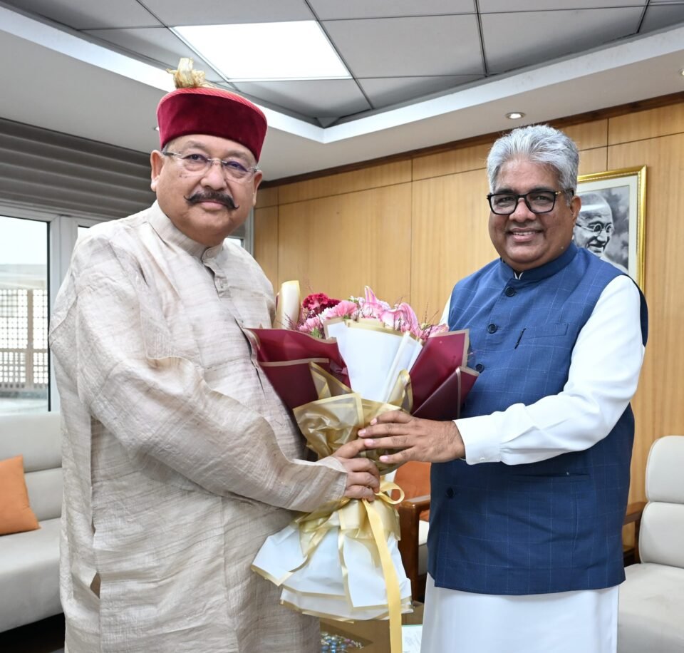 Maharaj's courtesy call on Union Environment Minister