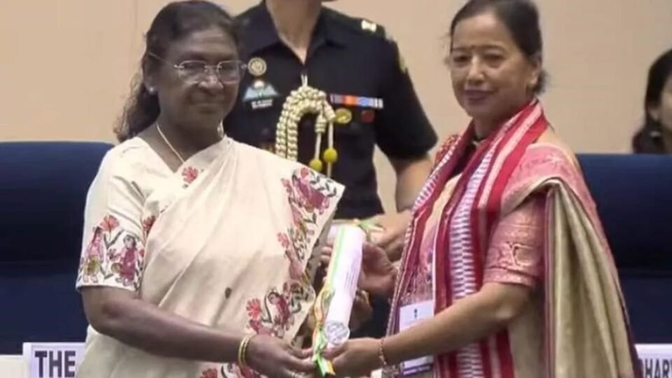 Manju Bala honoured with National Teacher Award