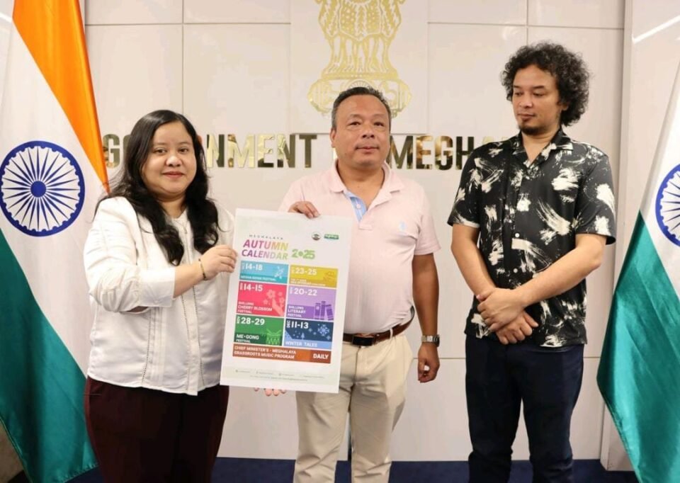 Meghalaya's 'Autumn Calendar 2025' announced Global artistes, world-class festivals and daily music across the state