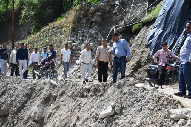 PDNA team conducted on-site inspection of disaster-hit areas of Dehradun
