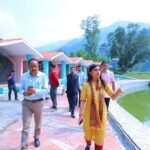 The beauty of Satpuli lake can be admired through telescope