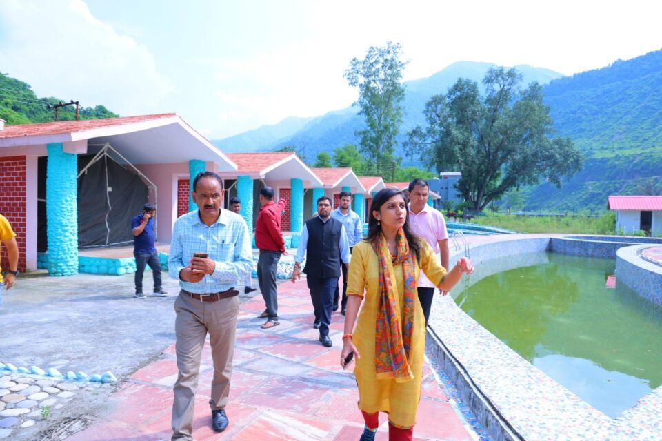 The beauty of Satpuli lake can be admired through telescope