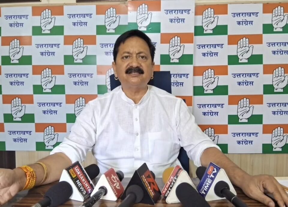₹20,000 crore relief package for Uttarakhand Congress state president Karan Mahara demands from PM Modi