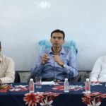 DM Bansal held a review meeting with the top officials of the district in the disaster-hit area Seragaon Sahastradhara and reviewed the situation at ground zero.