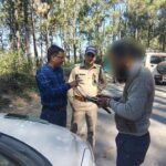For the safe journey of passengers during the festive season, Almora Police conducted a joint checking campaign with the Transport Department and others.