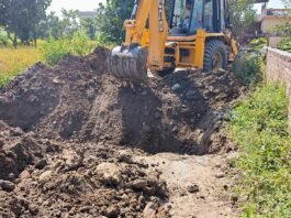 MDDA takes major action, bulldozer runs on illegal plotting on Shimla bypass road