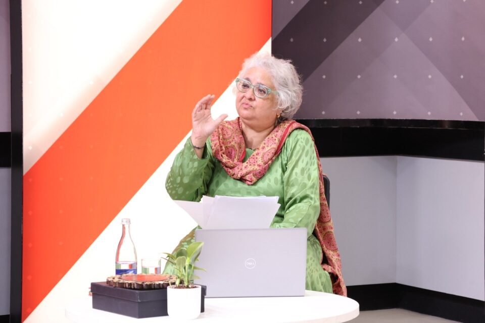 The talk show of renowned Indian classical musician Ms. Shailja Khanna became an informative one.