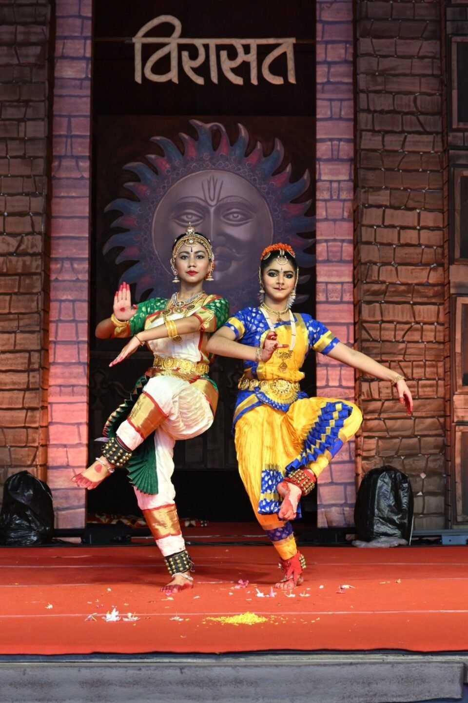 Virasat Mahotsav Dance performance at Virasat Sadhna turns the gathering devotional