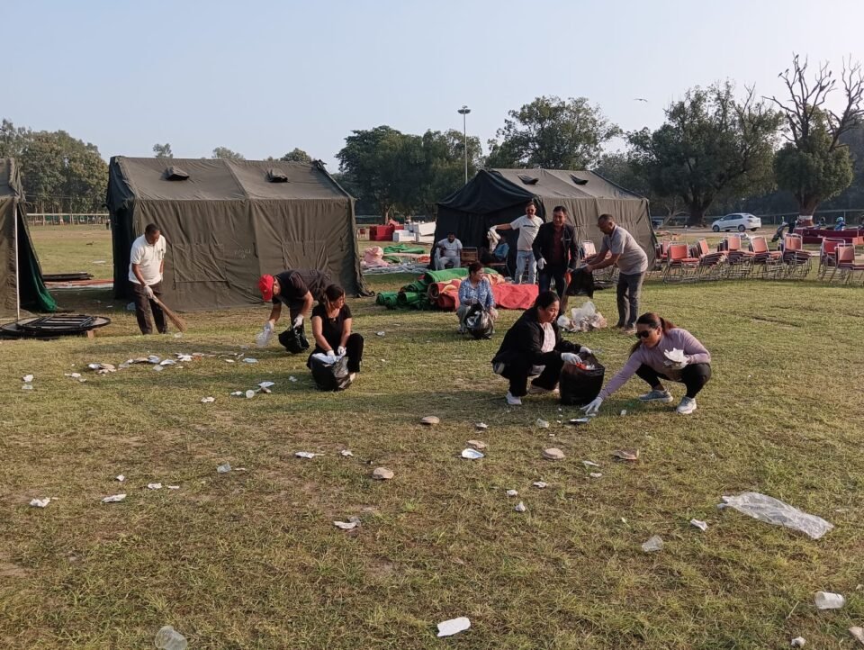 A commendable step towards cleanliness after the Gorkha Dashain-Diwali Festival and State Fair-2025