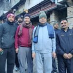 CM Dhami met the public during his morning walk in Nainital, inspected the beautification works of Naina Devi Temple.