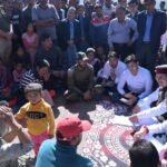 Chief Minister Dhami reached among the disaster-affected families of Rudraprayag on the folk festival Igas.