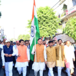 Chief Minister participated in the 'Ekta Padyatra' in Tanakpur with the message of unity and integrity of the nation.