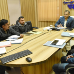 DM Chamoli held a review meeting to review the problems of Gauchar Nagar area.