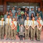 Delegation of Hindustan Scouts and Guides met the Governor