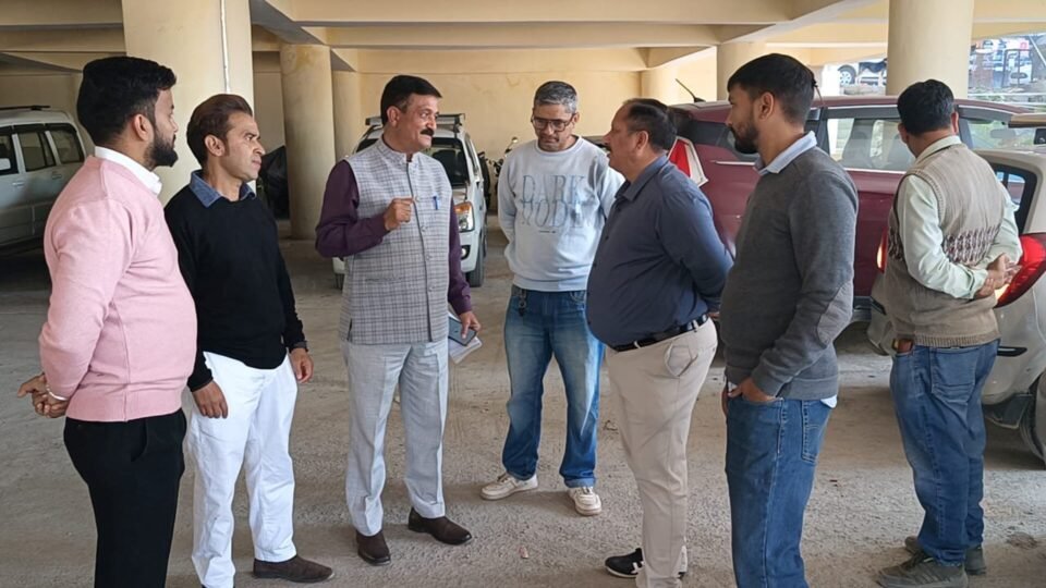 District Magistrate takes cognizance of the flaws in parking construction, rectification work will be done soon
