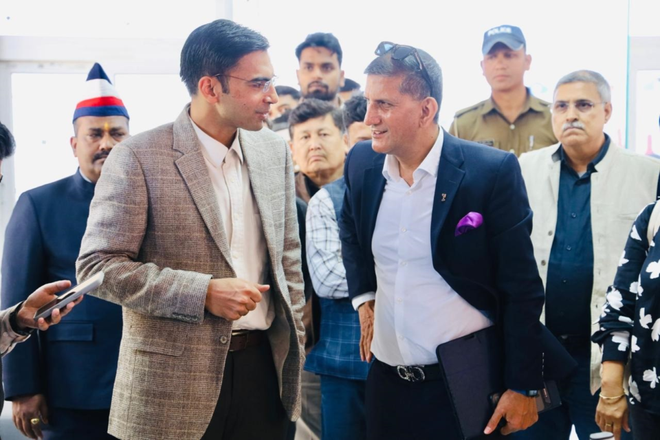 London-based industrialist Raj Bhatt impressed by Dehradun's model intensive care centre, assured support