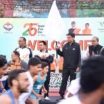 Silver Jubilee Celebration DM Bansal flagged off the Doon Marathon