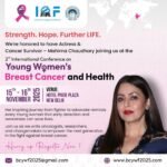 Special focus on breast cancer in women under 40 years of age