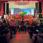 At the annual function of The Polly Kids School on DL Road, the school children captivated the audience with their colorful cultural performances.