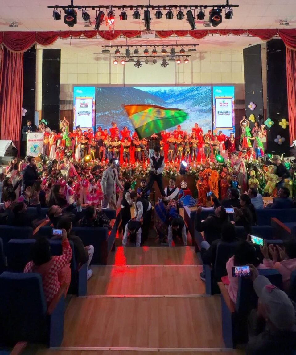 At the annual function of The Polly Kids School on DL Road, the school children captivated the audience with their colorful cultural performances.