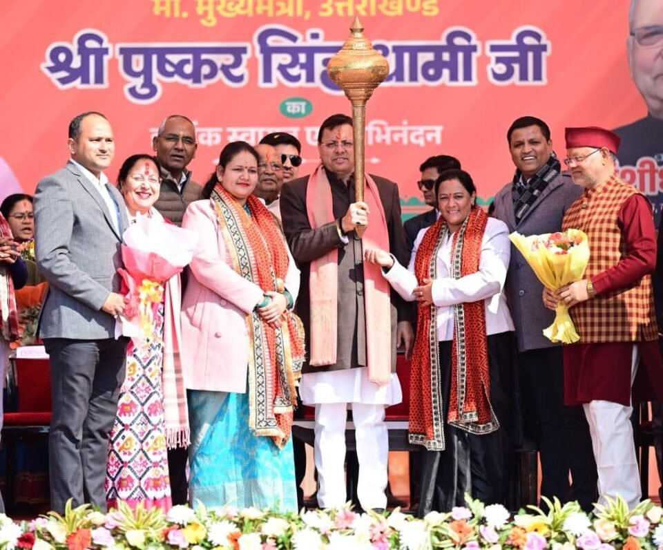 CM Dhami participated in the two-day 'Ghoda Library Pahad Pachhyan Festival' organized in Kotabagh.