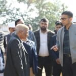 DM Bansal inspected the green building under construction under the Smart City Ltd. project.