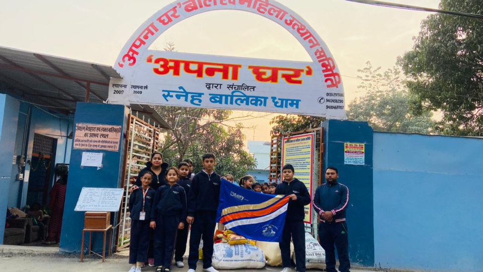Edify World School Dehradun spread happiness through its 'Sharing is Caring' campaign.