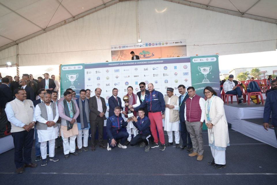 Hon'ble Chief Minister Shri Pushkar Singh Dhami lauds THDCIL for successfully organising International Water Sports Championship in Tehri