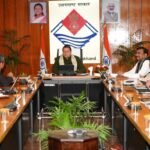 A high-level review meeting on skill development and forward linkages was held under the chairmanship of Chief Minister Dhami.
