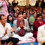 Chief Minister Dhami attended the Shrimad Bhagwat Katha program organized by MLA Premchand Agarwal in Doiwala.