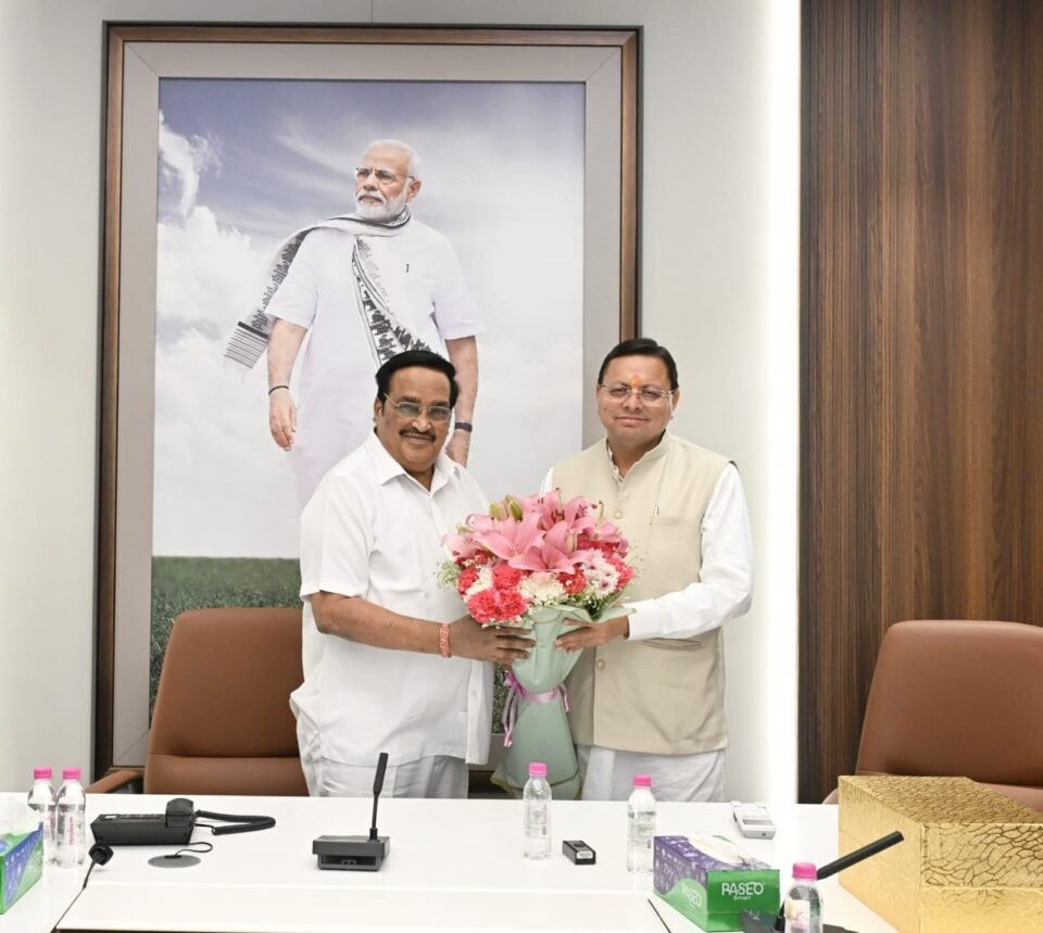 Chief Minister Dhami met the Union Water Power Minister and discussed the preparations for Haridwar Mahakumbh 2027.