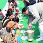 Chief Minister Dhami participated in the Magh Khichdi feast and Khadi Holi celebrations at Tanakpur Sharda Ghat.