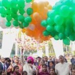 The Governor inaugurated the Vasantotsav, a splendor of flowers scattered in Lok Bhavan.