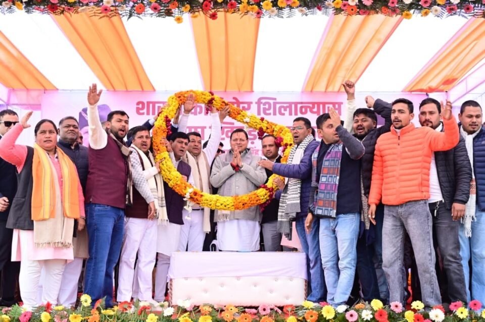 The Sharda Riverfront project will transform the face of Champawat CM Dhami