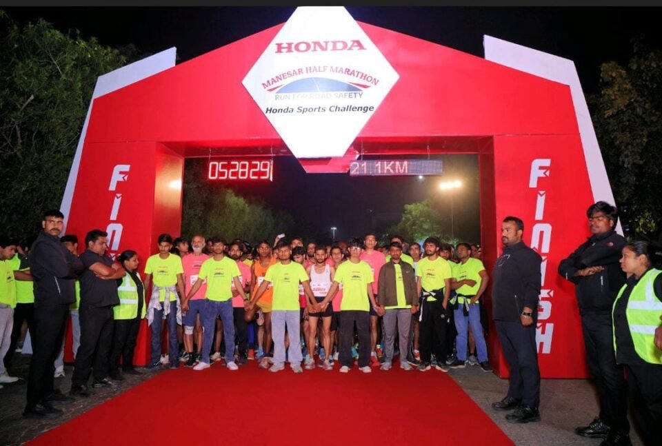 Honda Motorcycle & Scooter India successfully concludes the 4th edition of “Honda Manesar Half Marathon 2026 – Run for Road Safety”