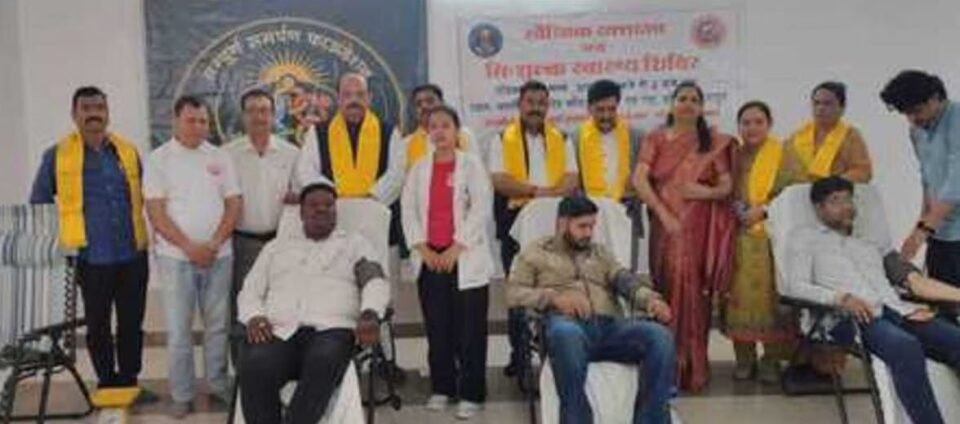 Hundreds of Local Residents Benefited from Blood Donation and Free Health Camp