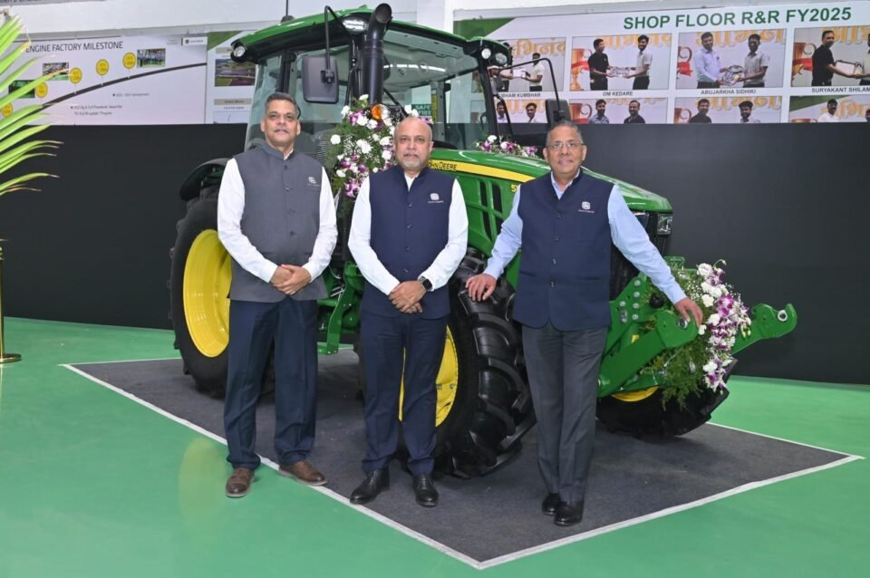 John Deere Power and Technology has introduced the 5130M (130 HP) tractor from the 5M Series in India.