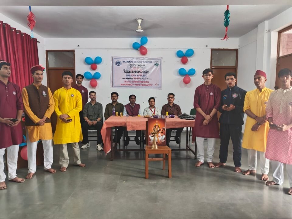 NSS is a national organization dedicated to social service Dr. Anil Verma