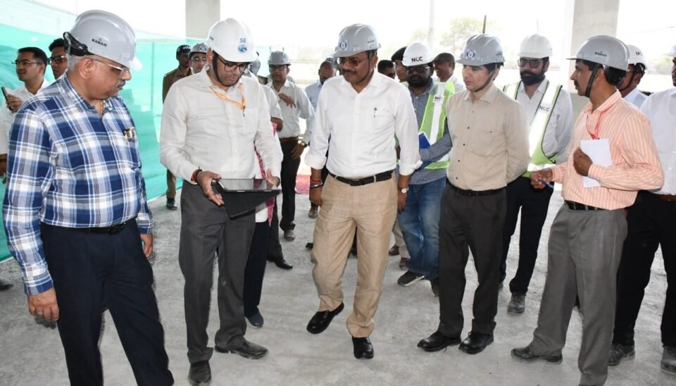 Chief Secretary Conducts On-site Inspection of Under-construction AIIMS Satellite Centre, Kichha