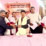 Dr. Anil Verma Honored for Donating Blood 155 Times