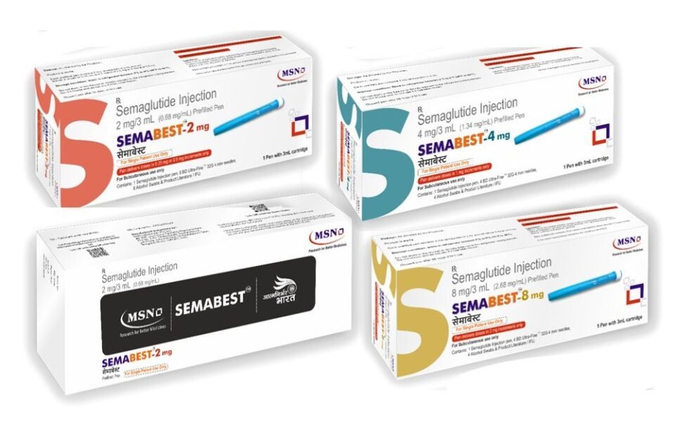 MSN Laboratories Launches ‘Semabest’ – The First Integrated Semaglutide Manufactured in India Following Patent Expiry